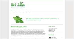Desktop Screenshot of mintjutras.com